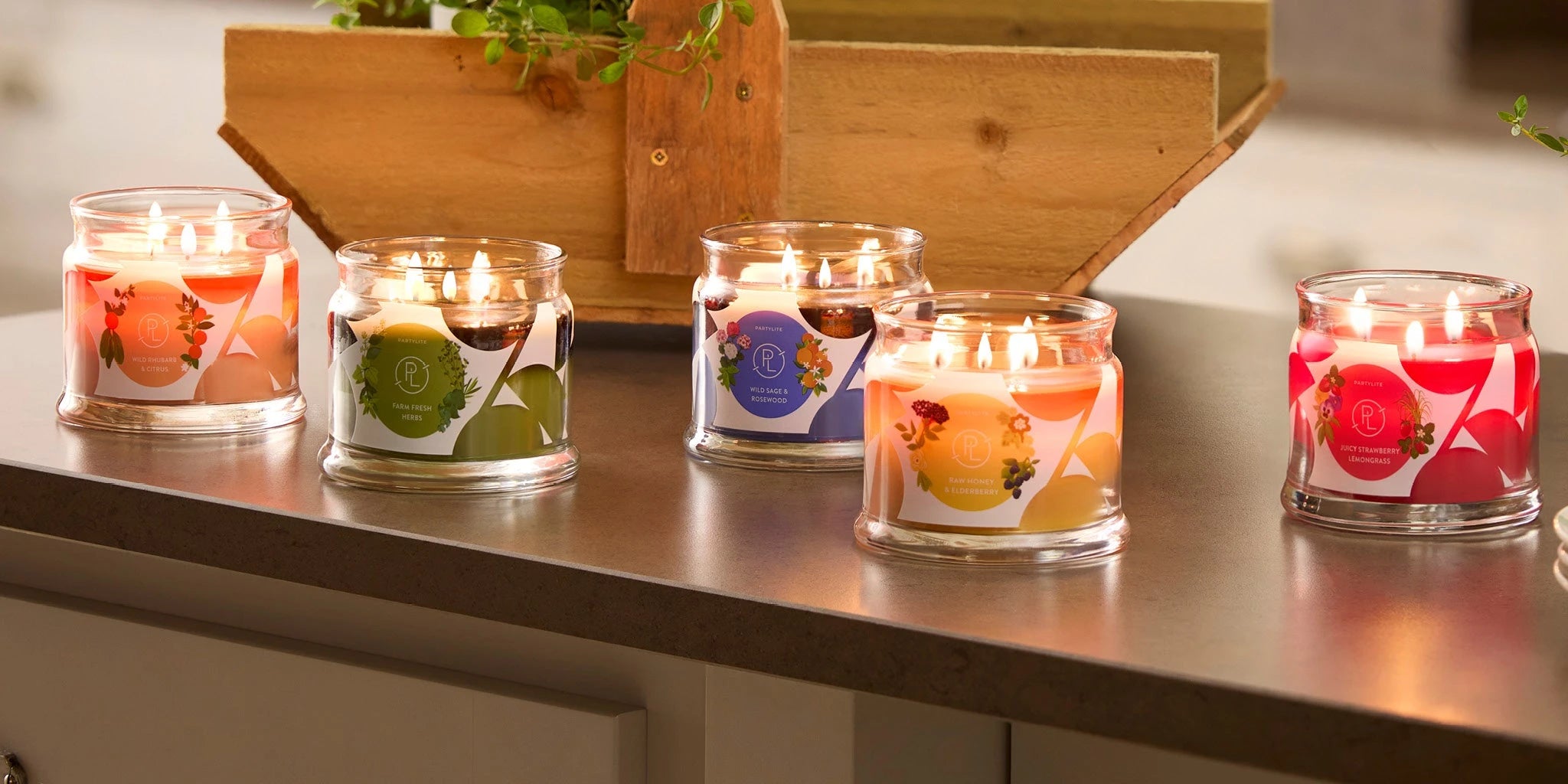 3-wick candles