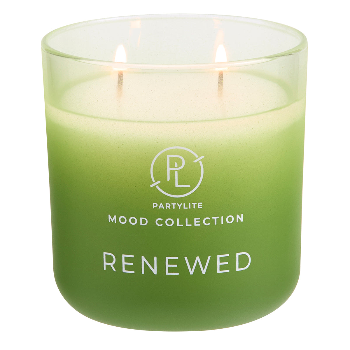 Renewed Jar Candle from the Mood Collection against a white background.