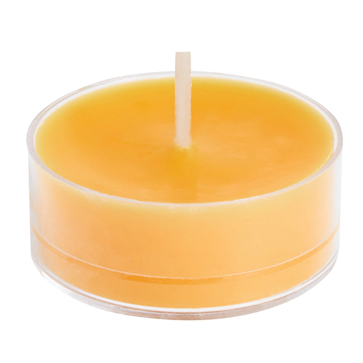 Salted Honey Bourbon single tealight against a white background