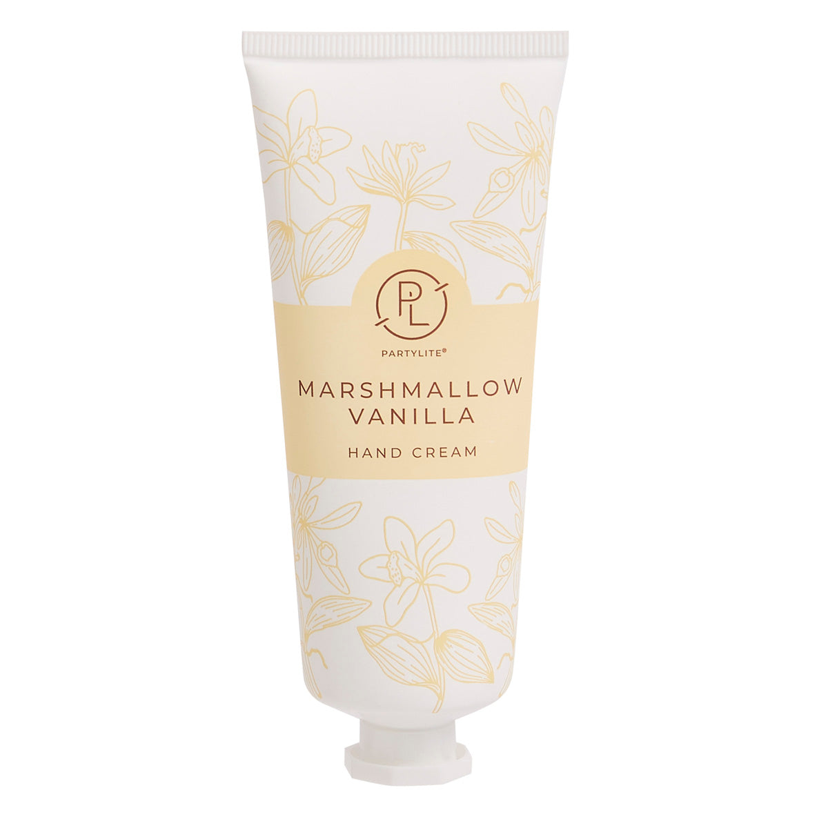 Marshmallow Vanilla Hand Cream against a white background.