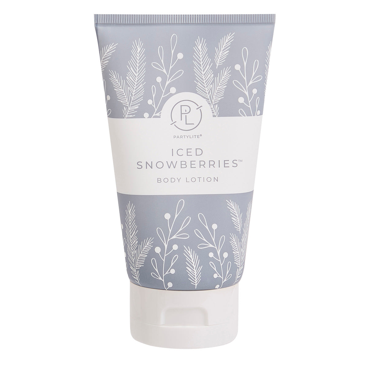 Iced Snowberries Body Lotion against a white background.