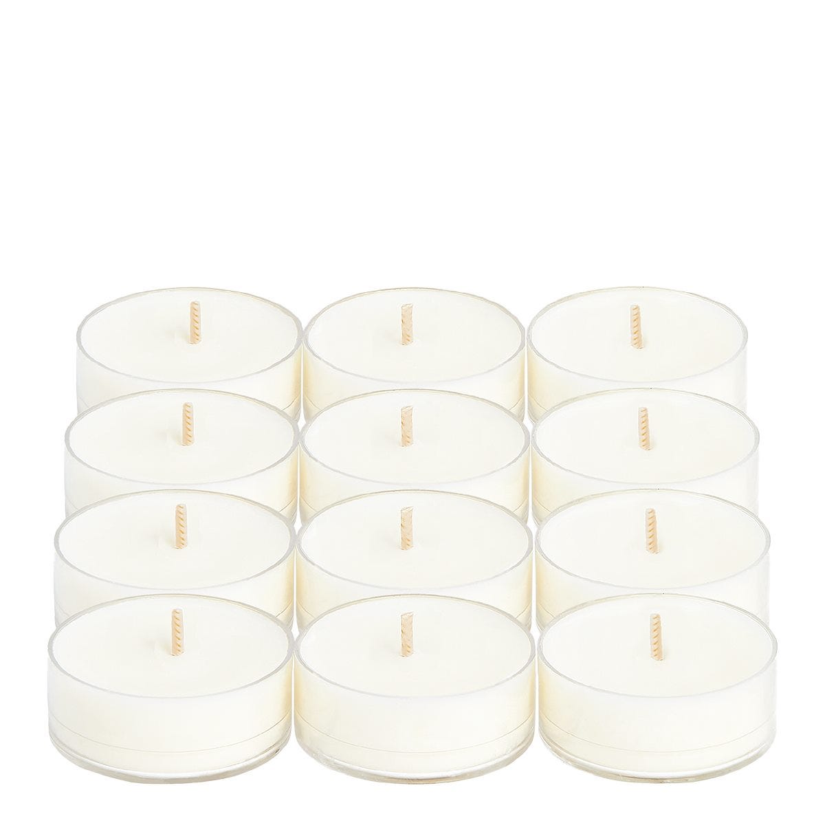 Be Happy Mandarin + Jasmine 100% Soy Tealight Candles - PartyLite US