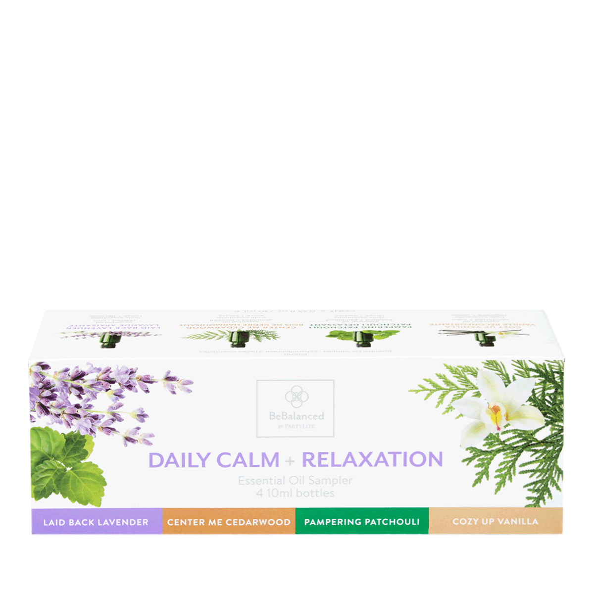 BeBalanced by PartyLite™ Daily Calm + Relaxation Sampler - Essential Oil + Pure Fragrance - PartyLite US