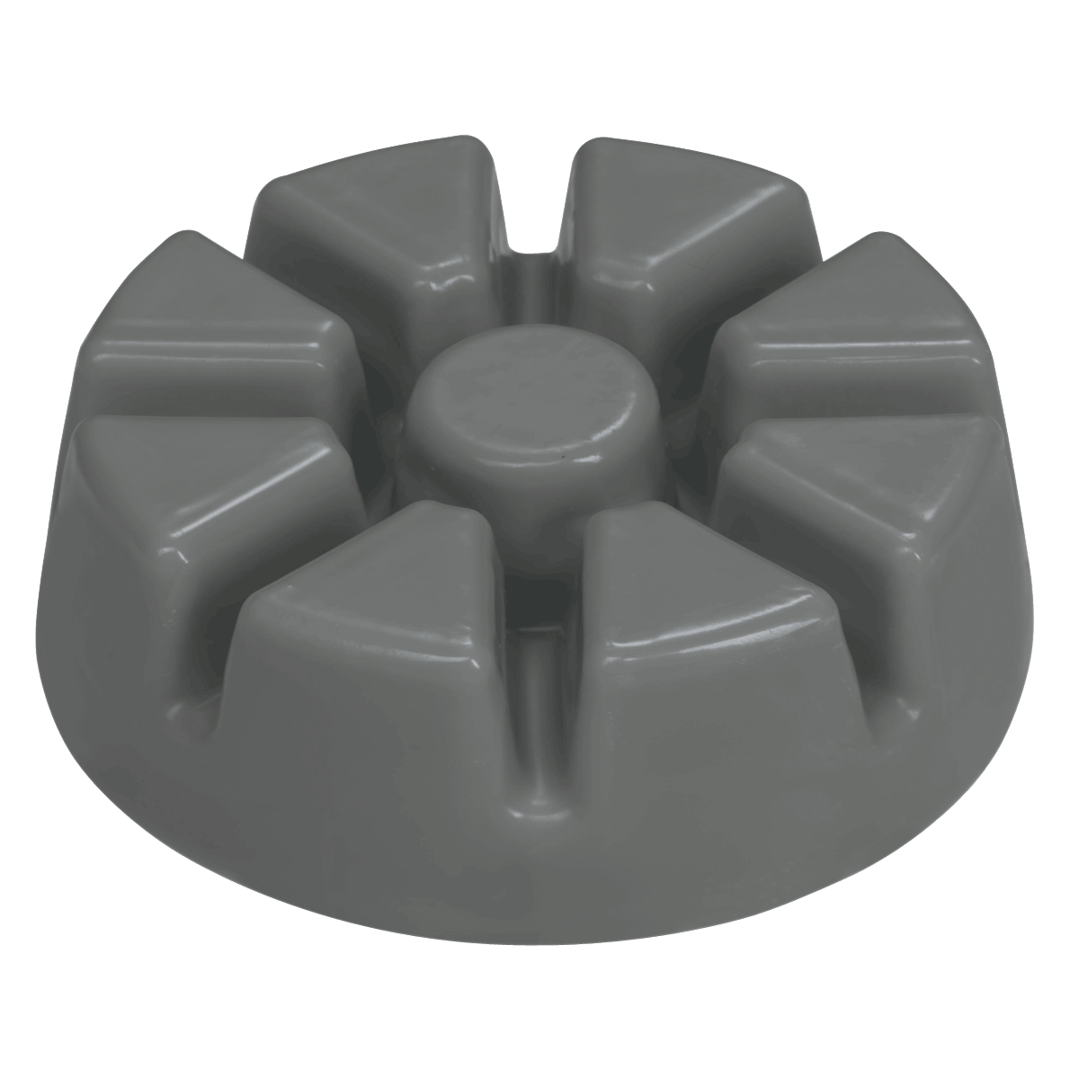Midnight Orchid grey colored wax melt.