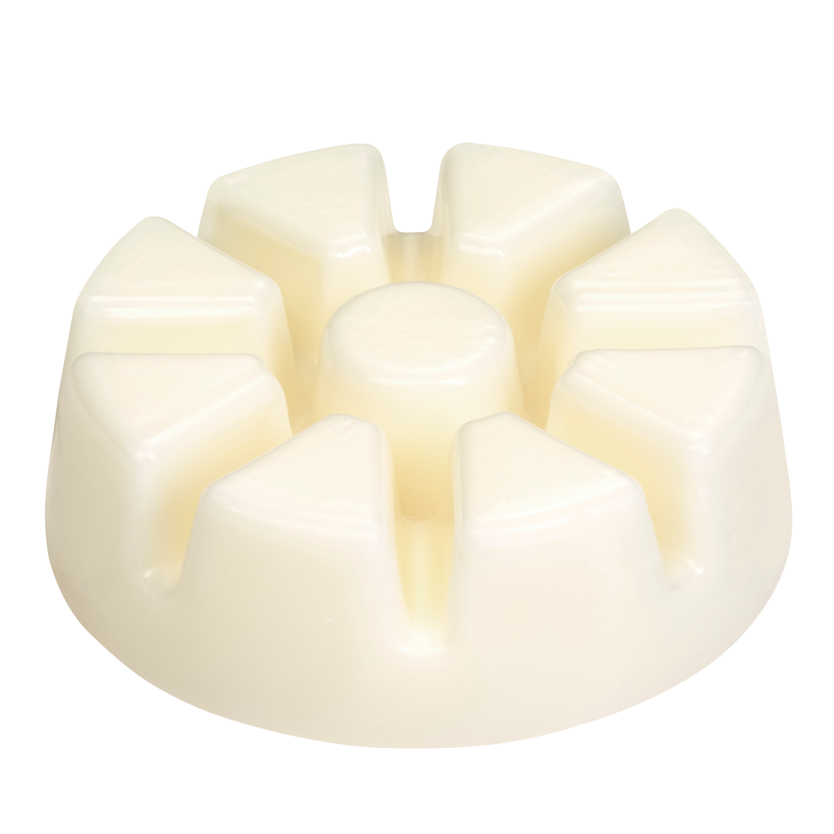 Mountain Retreat white colored wax melts.