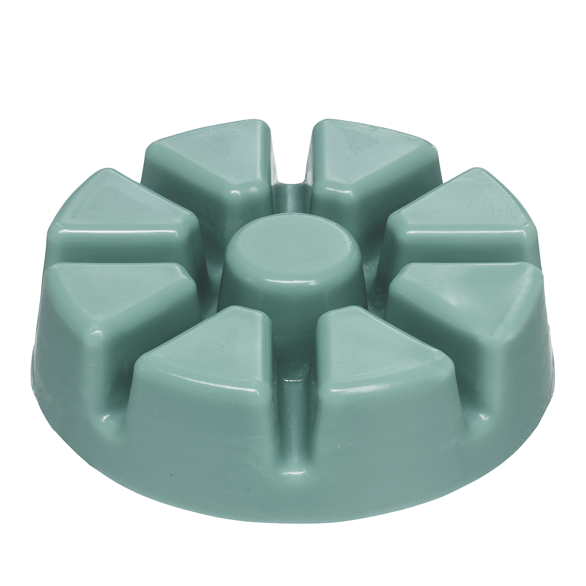 Moss Birchwood green colored wax melts.