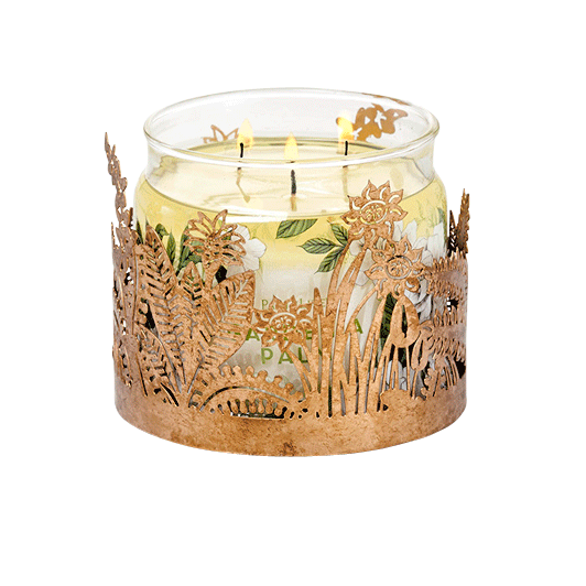 Golden Frond Jar Holder - PartyLite US