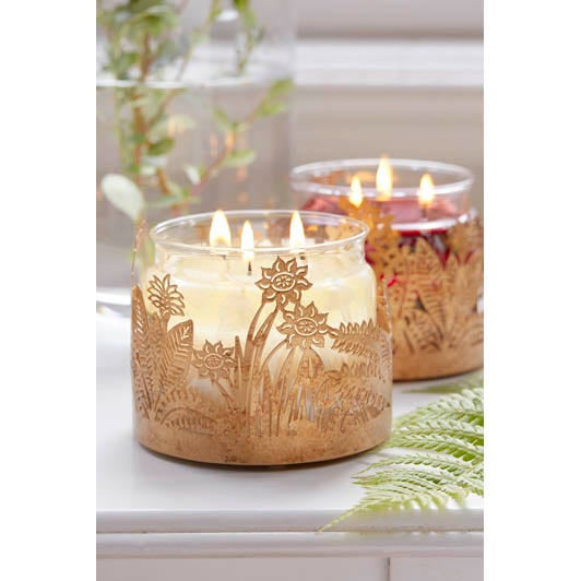 Golden Frond Jar Holder - PartyLite US