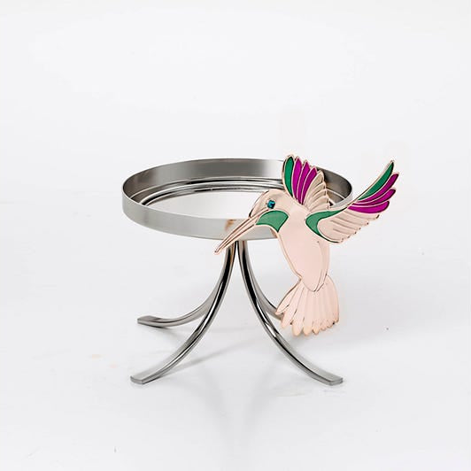 Jar Pedestal Candle Holder- Nickel Plate - PartyLite US