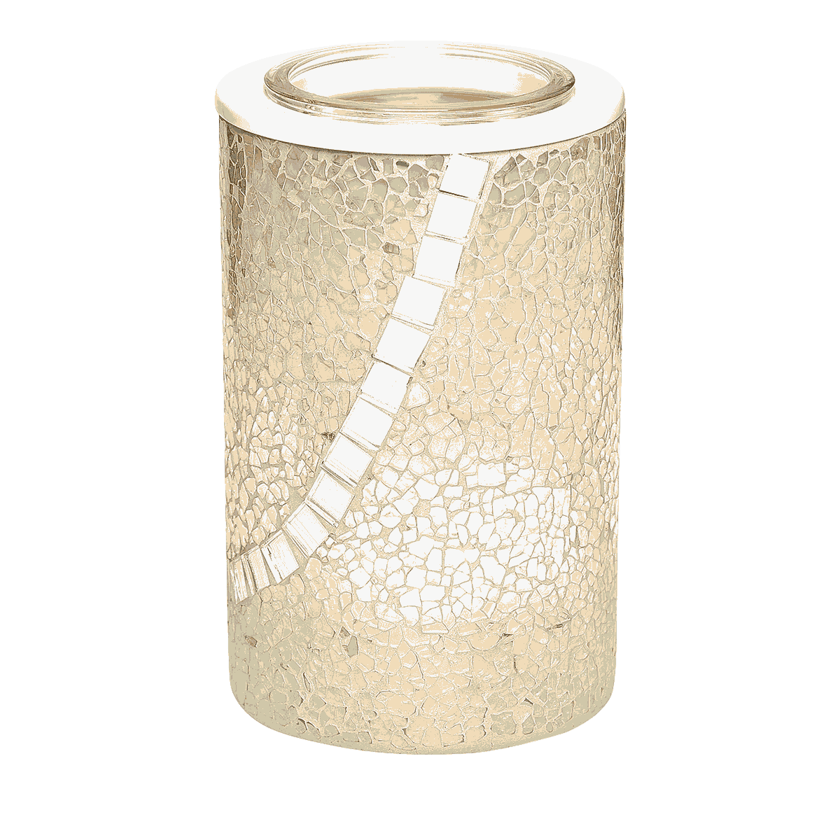 Modern Crushed Mosaic Electric Wax Melt Warmer - PartyLite US