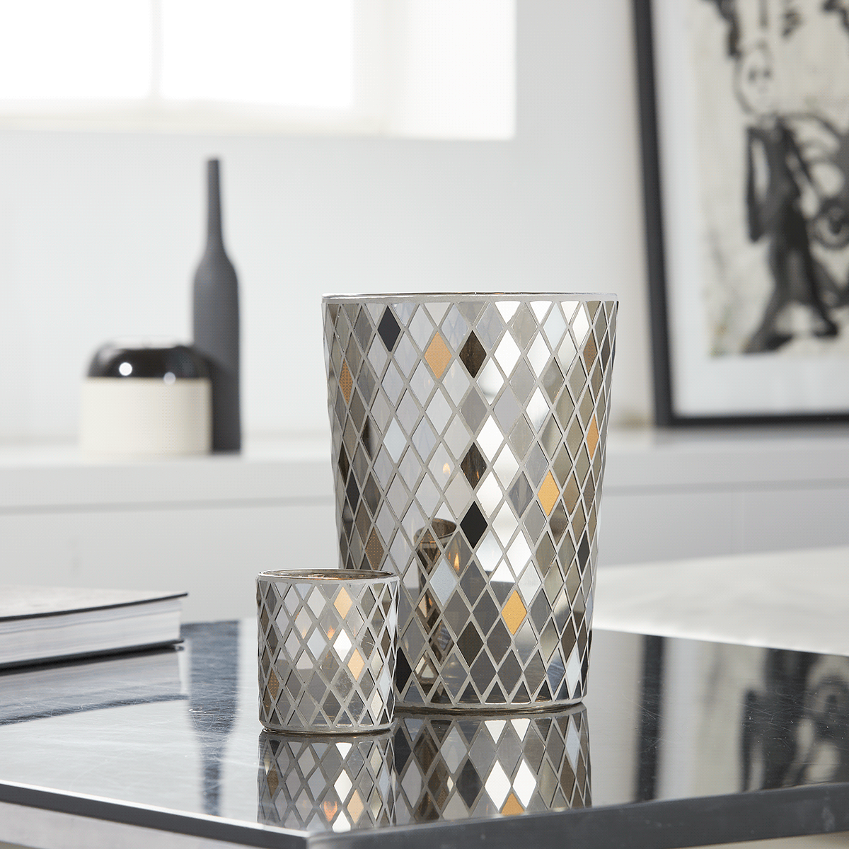 Mosaic Harlequin Hurricane - PartyLite US