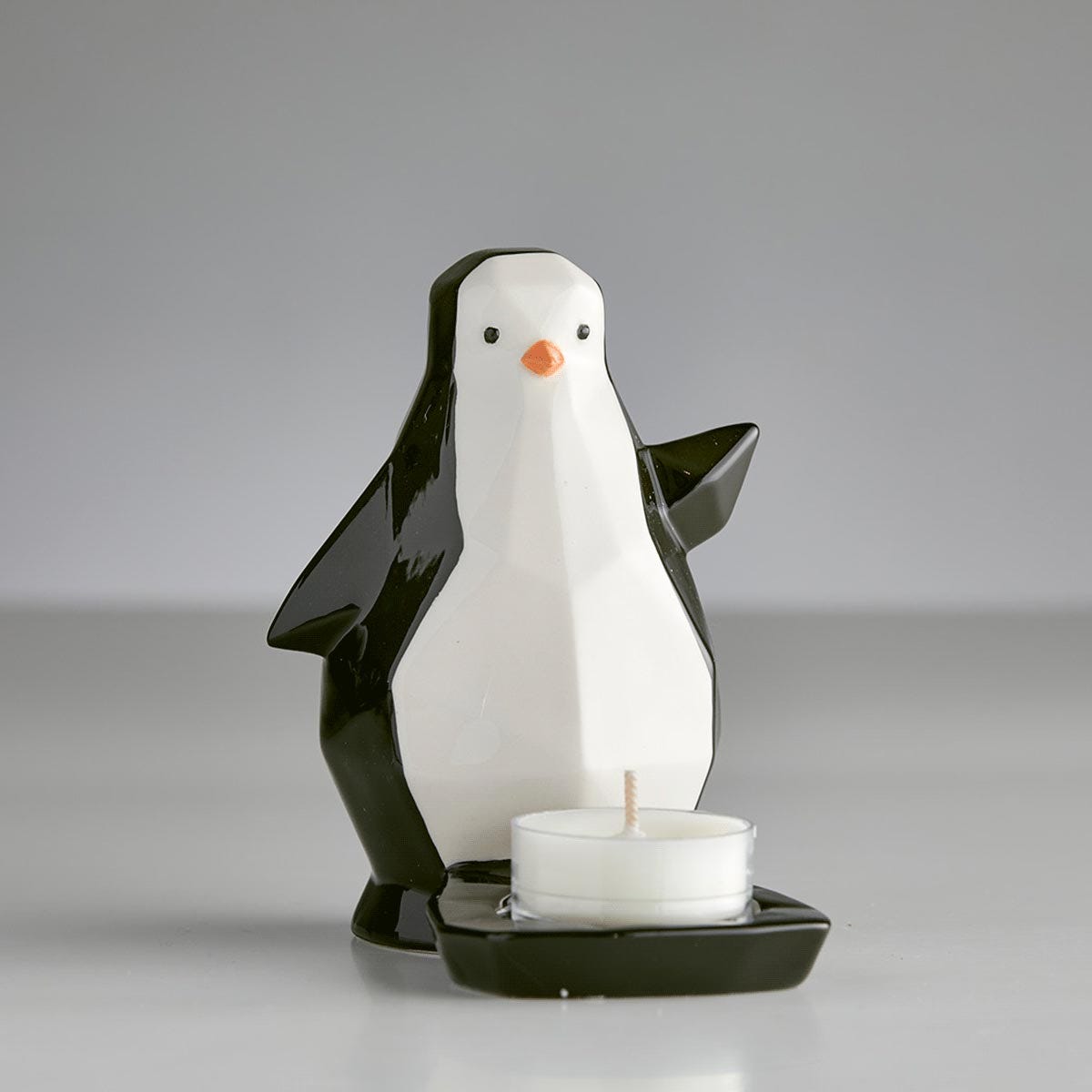 Origami Penguin Tealight Holder - PartyLite US