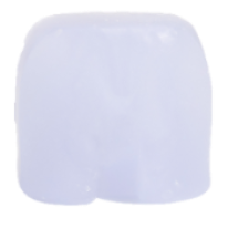 Geranium Citronella wax melt for outdoor Fragrance Flame on a transparent background