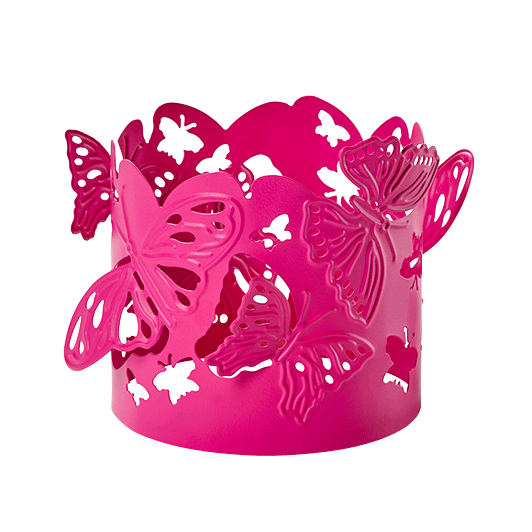 Pink Butterfly Jar Sleeve.