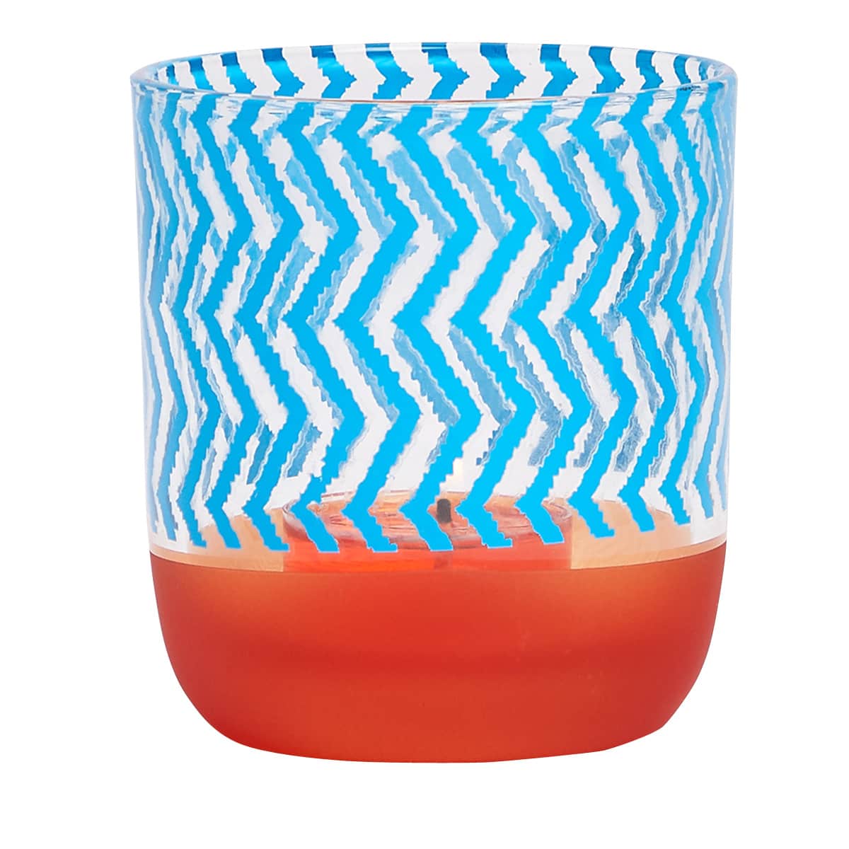 one of the Tribal Chic Tealight Holder Trio against a white background.