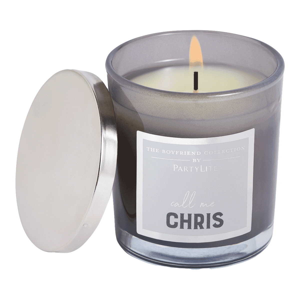 "Chris" Boyfriend Jar Candle – Tamboti Woods fragrance.