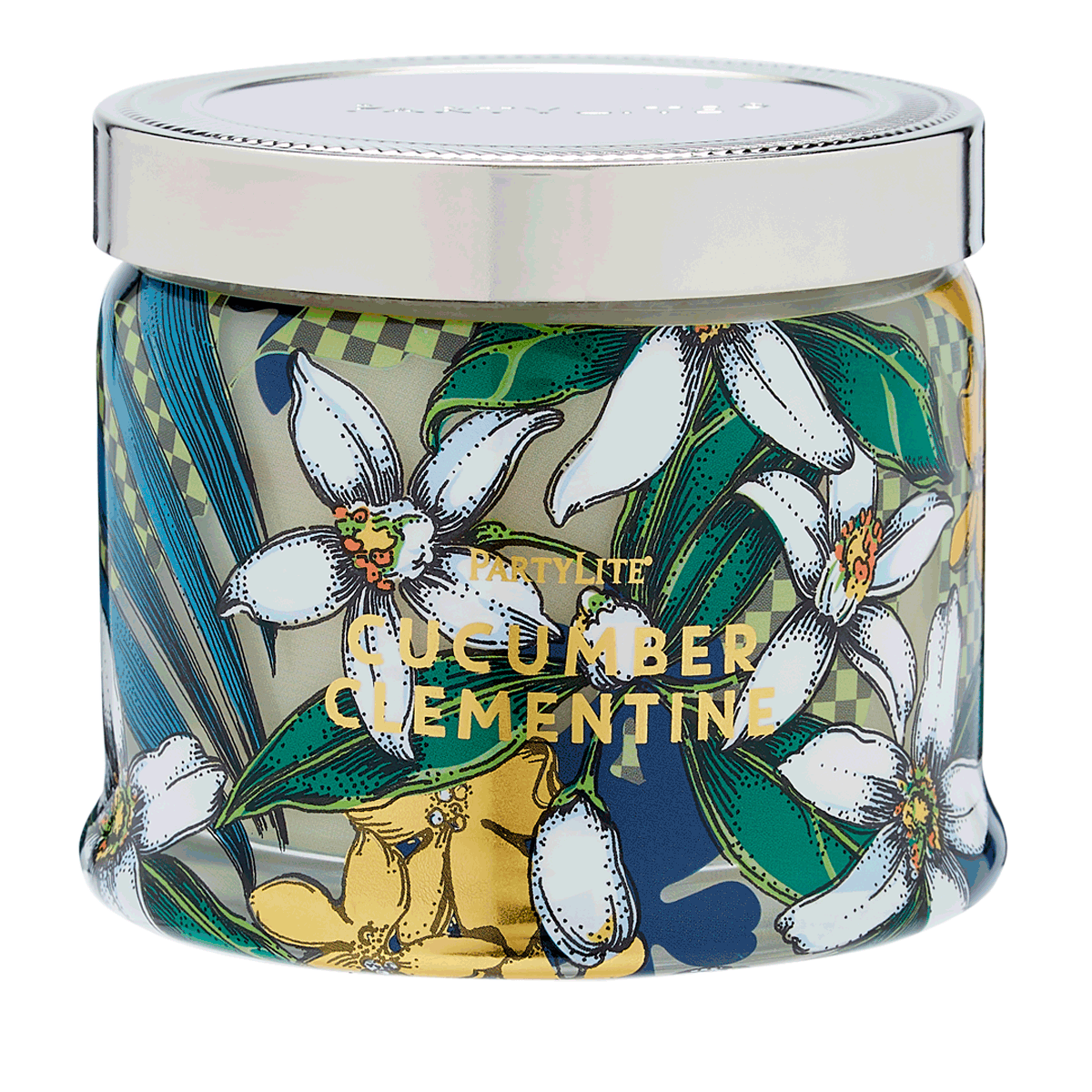 Cucumber Clementine 3-Wick Jar Candle.