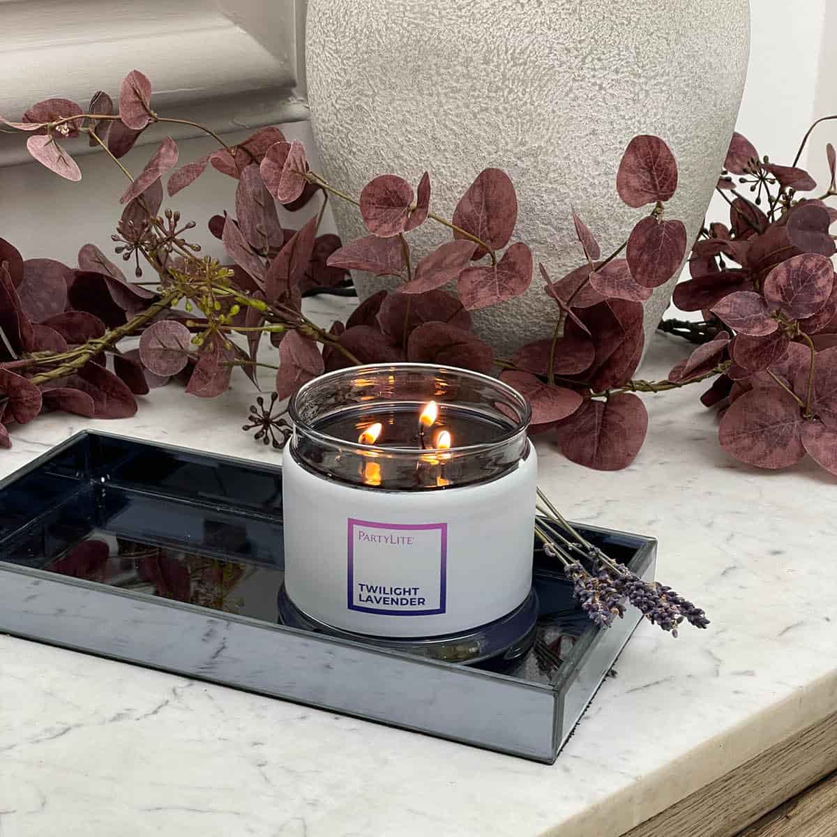 Twilight Lavender 3-Wick Jar Candle - PartyLite US