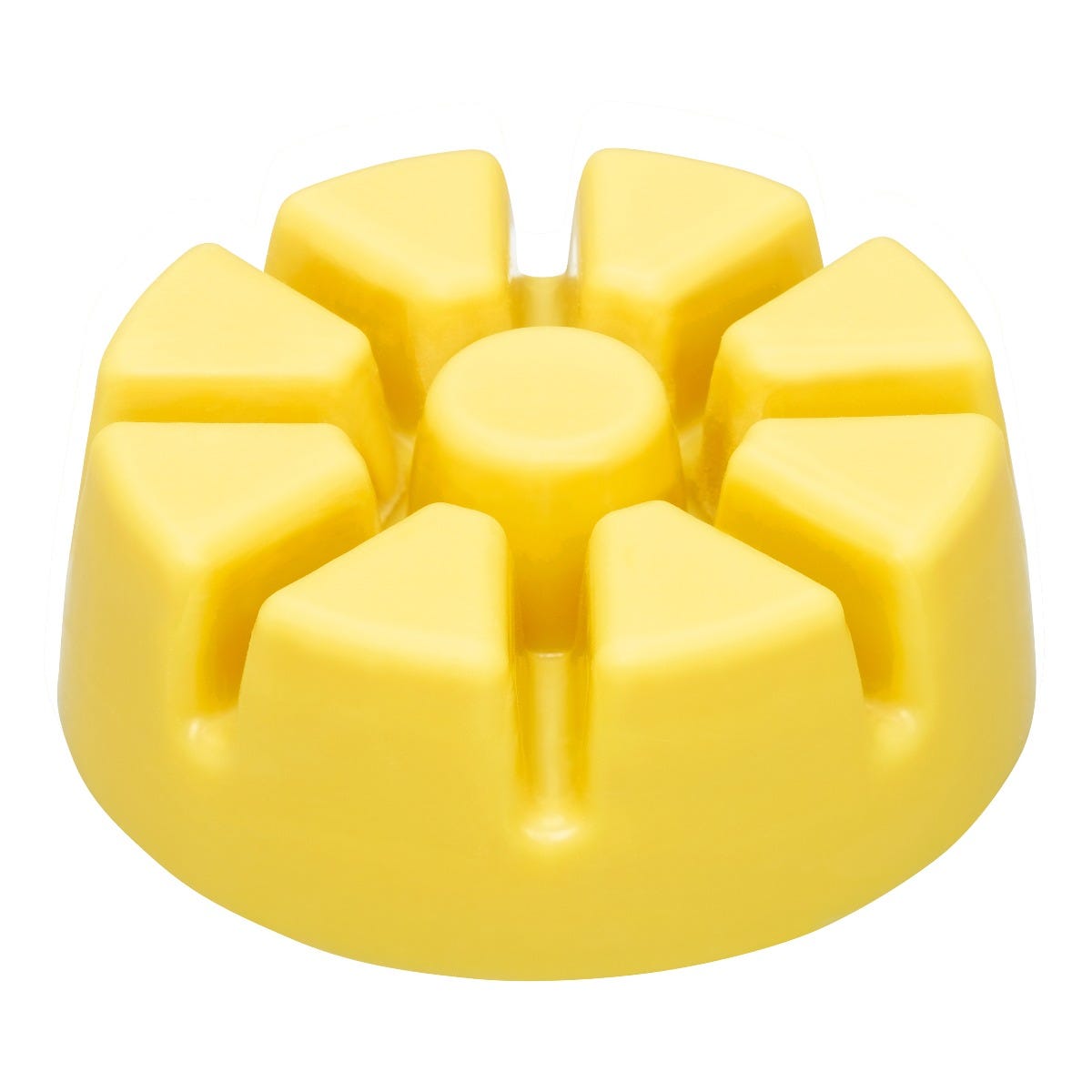 Wild Lemongrass Citronella wax melts on a white background