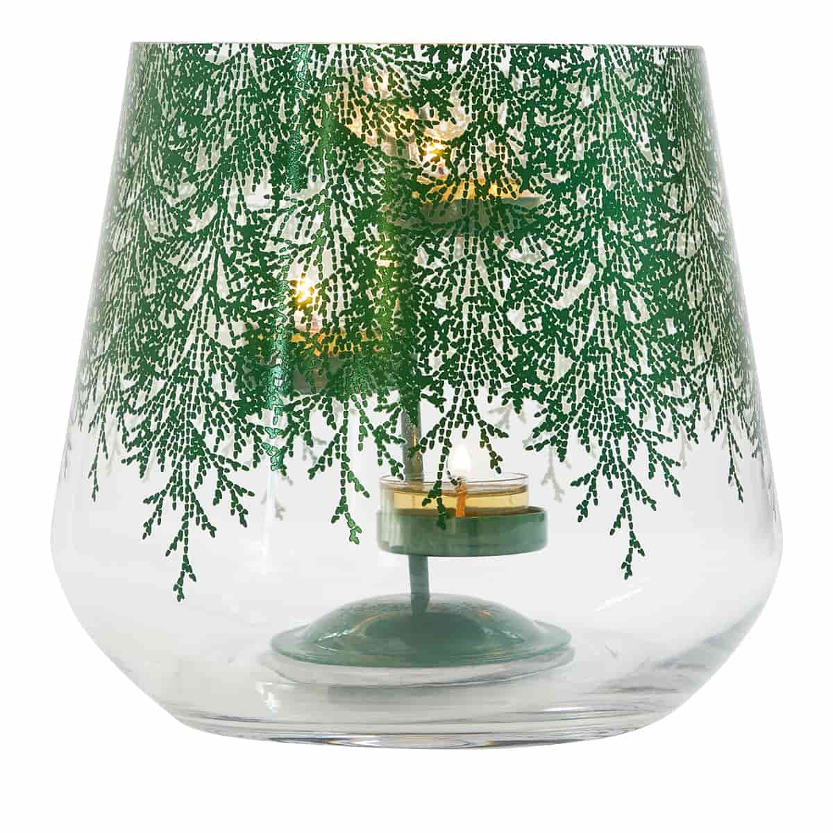 Lacy Greens Hurricane Candle Holder | PartyLite – PartyLite US