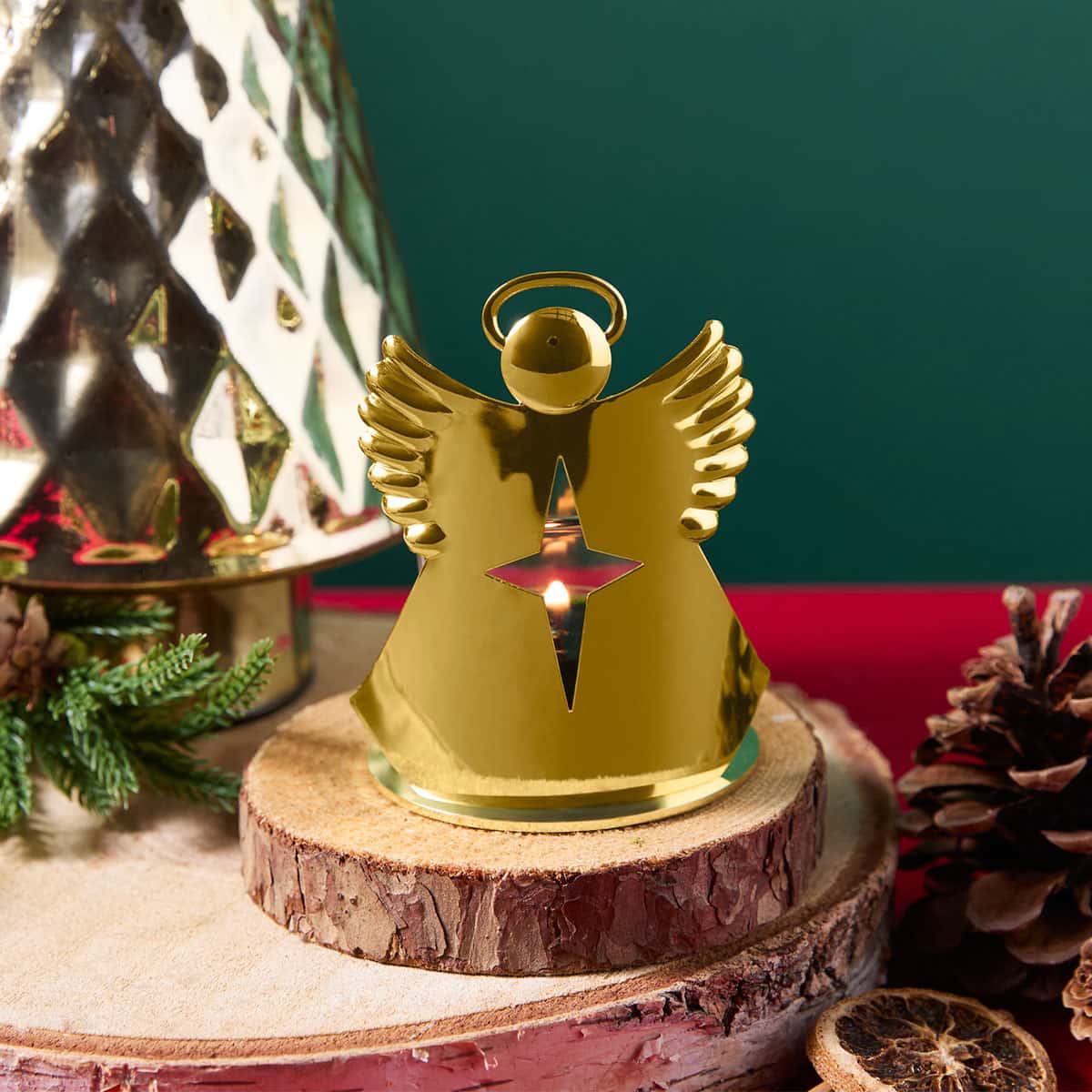 Golden Star Angel Tealight/Votive Holder | PartyLite – PartyLite US