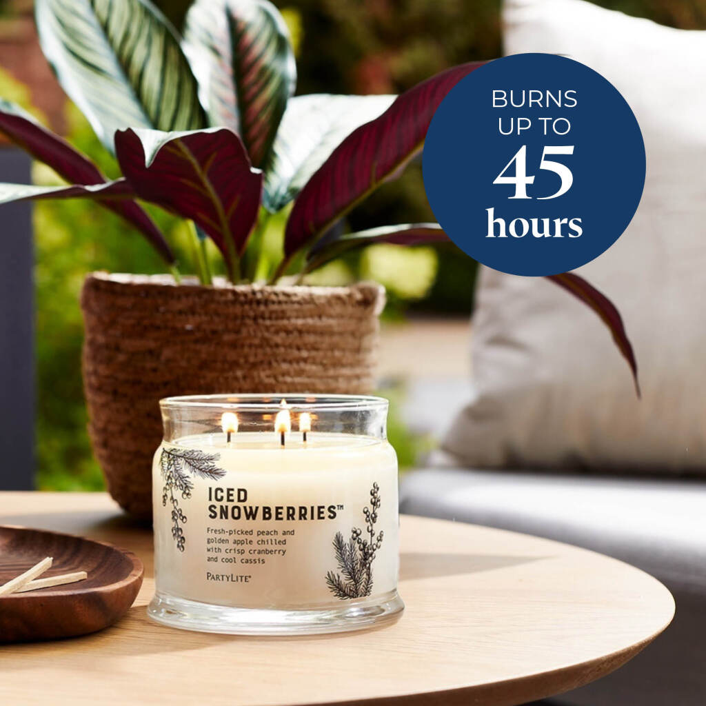 Iced Snowberries Specialty Jar Candle | PartyLite – PartyLite US
