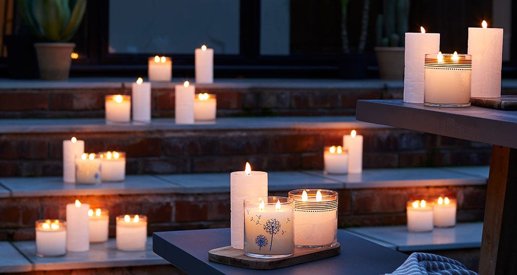 Glo light candles discount