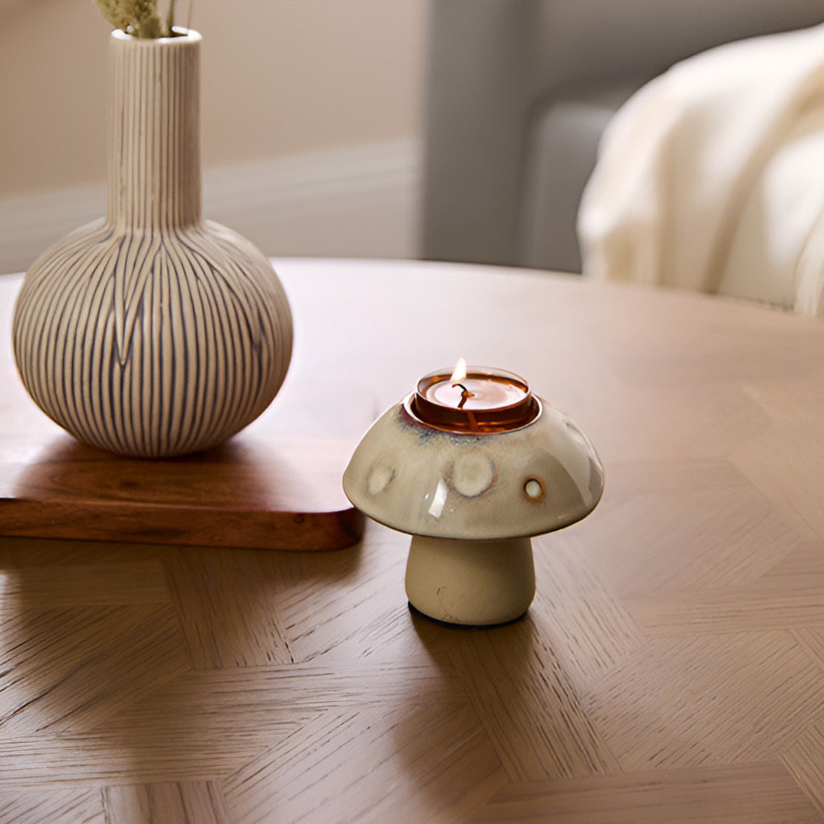 Munchkin Mushroom Tealight Holder | PartyLite – PartyLite US