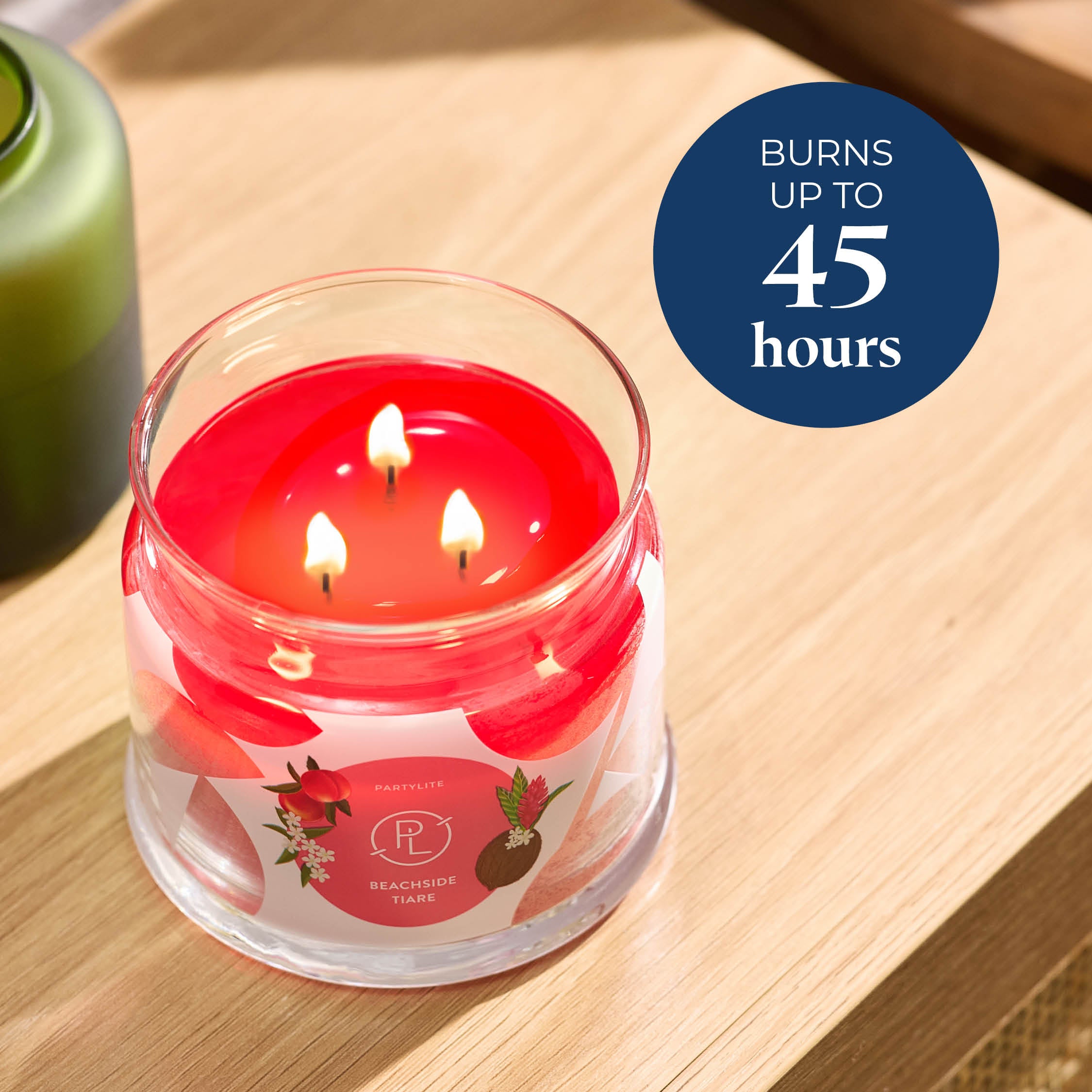 Beachside Tiare 3-Wick Jar Candle | PartyLite – PartyLite US