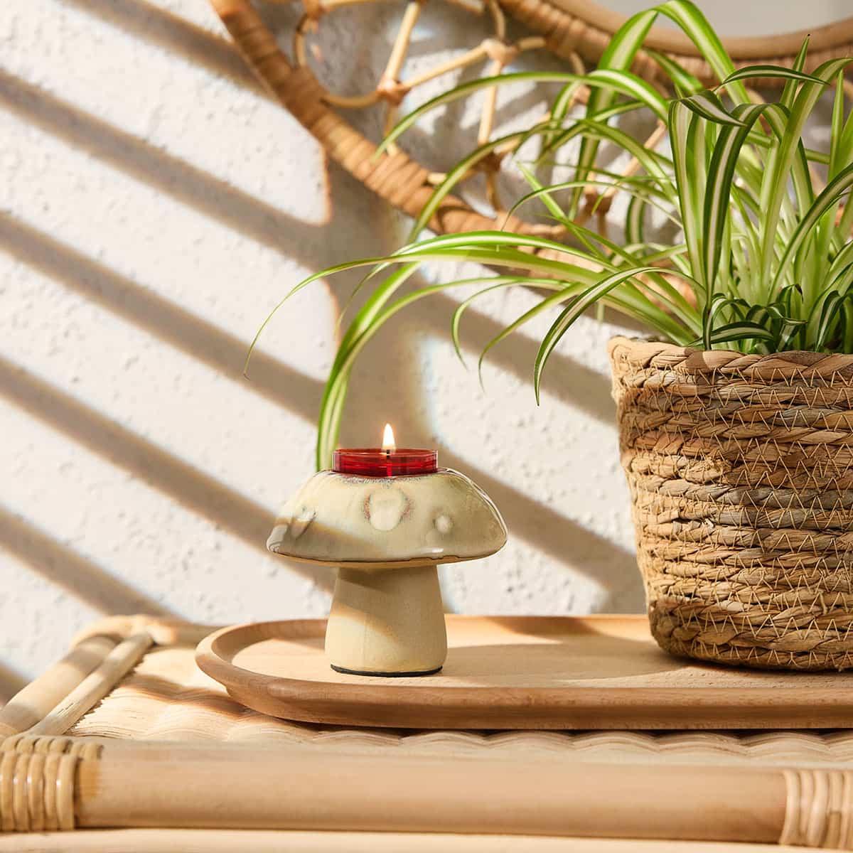 Munchkin Mushroom Tealight Holder | PartyLite – PartyLite US