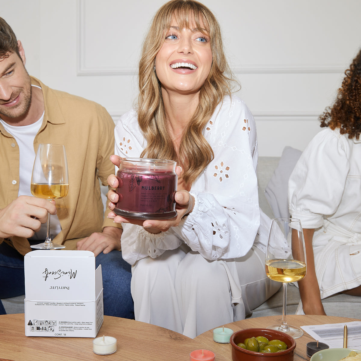 Honey & Amber Scent Plus® Heart Wax Melts | PartyLite US