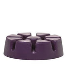 Black Raspberry wax melts on a white background