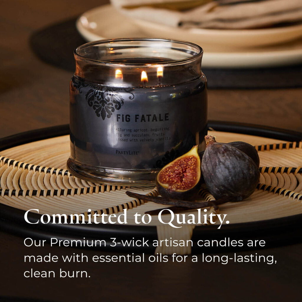 Fig Fatale 3-Wick Jar Candle | PartyLite US