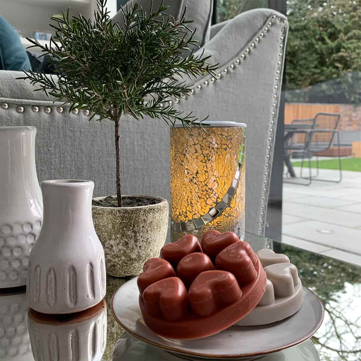 cinnamon scented wax plant Partylite Cinnamon Woods Scent Plus Wax Melts Brown 3x11cm