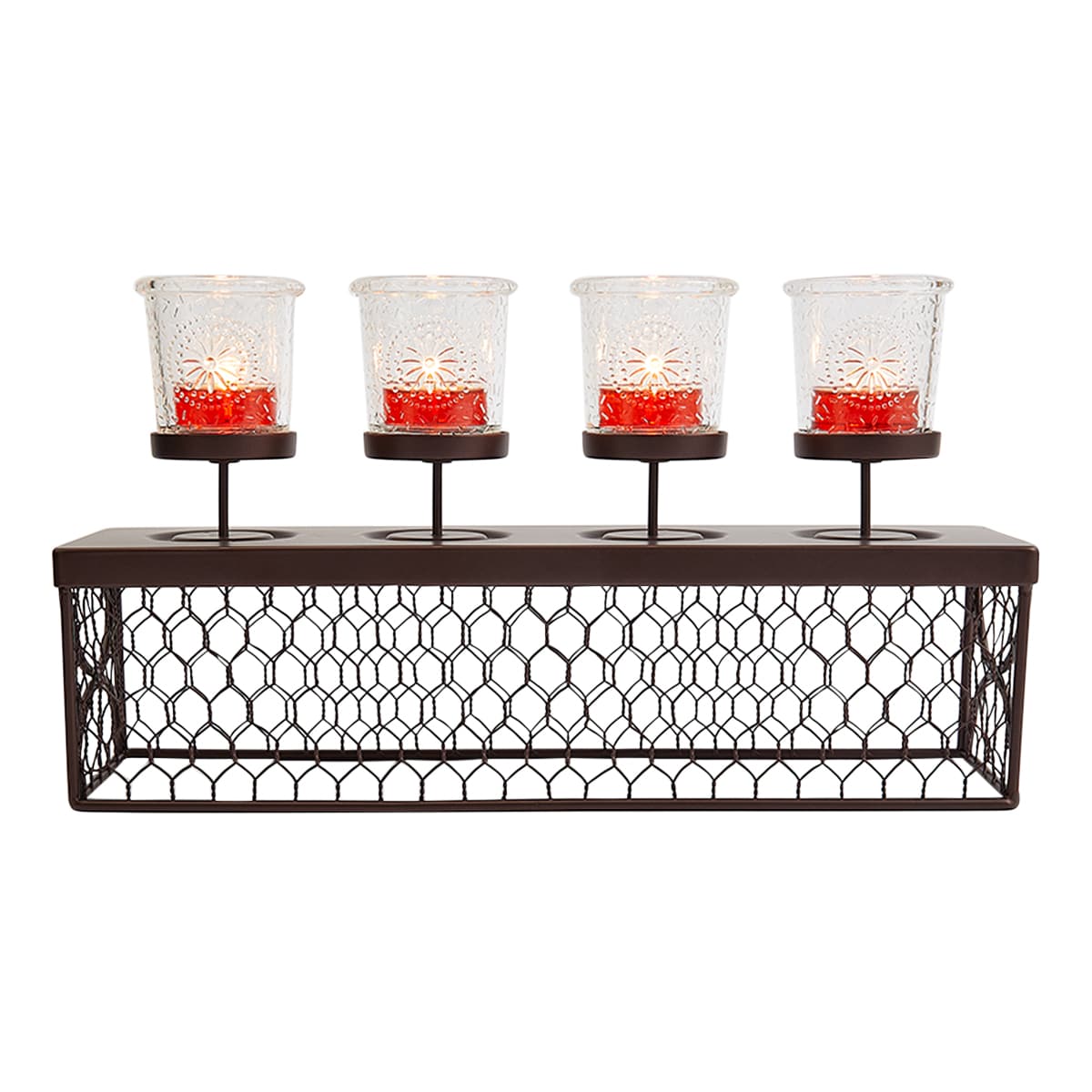Customizable Farmhouse Tealight/Votive Centerpiece - PartyLite US