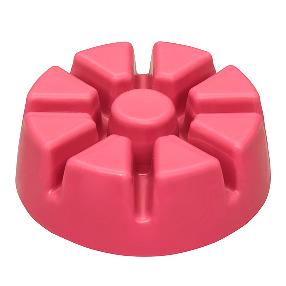 Apricot Amour wax melts on a transparent background