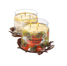 Forest Leaves Double Jar Candle Holder - PartyLite US