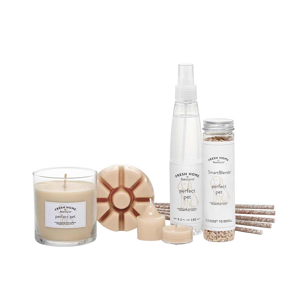 Fresh Home Perfect Pet Scented Jar Candle - PartyLite US