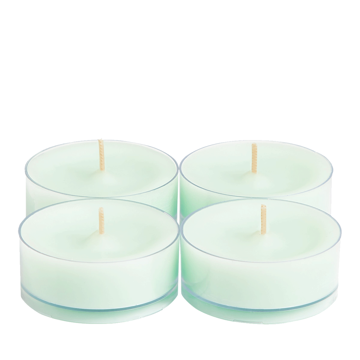 GloLite by PartyLite® Citronella Mint Large Tealight Candles - PartyLite US