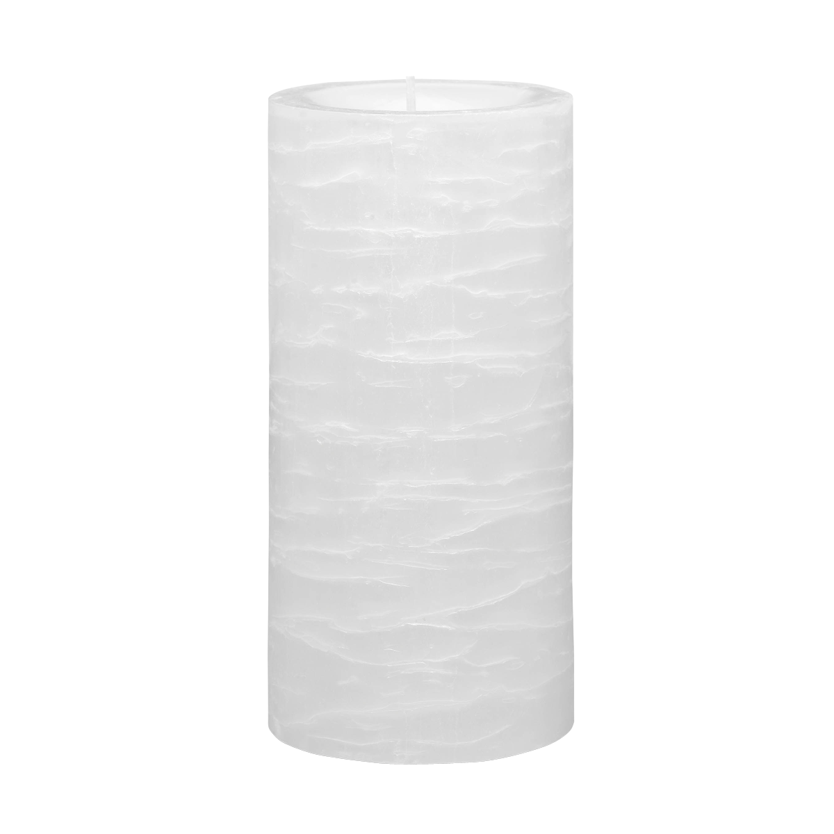 GloLite by PartyLite® Unscented White Pillar 7x15 cm - PartyLite US