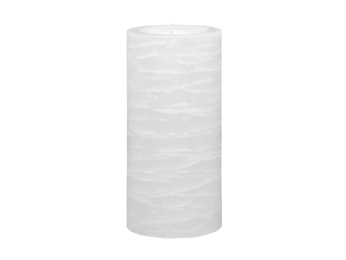 GloLite by PartyLite® Unscented White Pillar 7x15 cm - PartyLite US