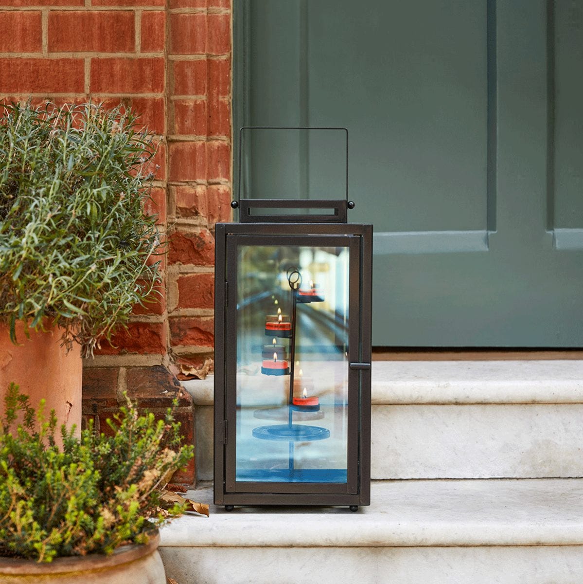 Infinite Rainbow Reflections Lantern Large