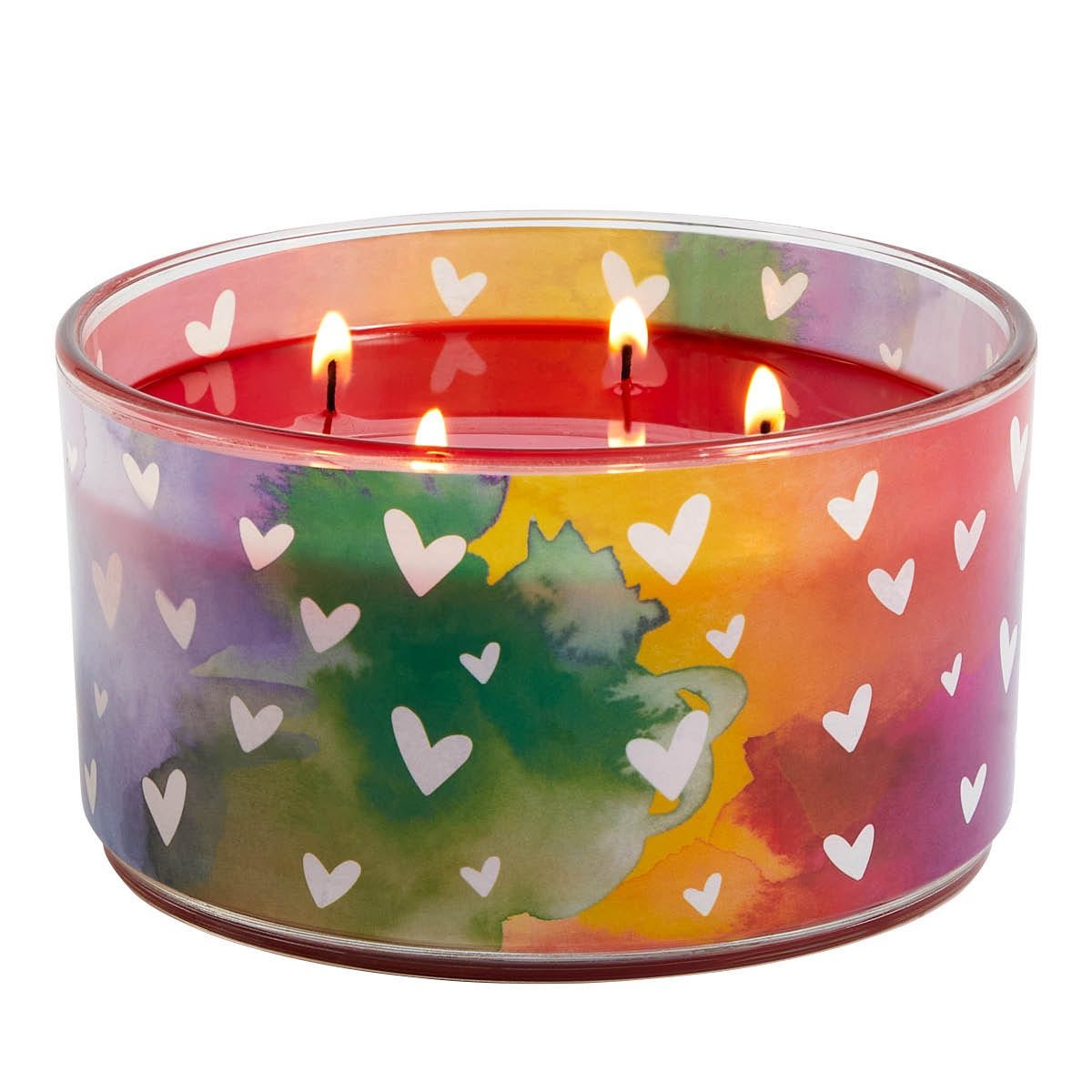 Love is Love Sangria Sunset 4-Wick Specialty Jar Candle - PartyLite US