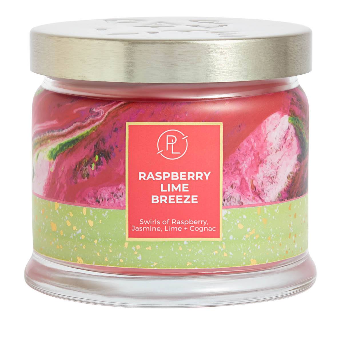 Raspberry Lime Breeze 3-Wick Jar Candle - PartyLite US