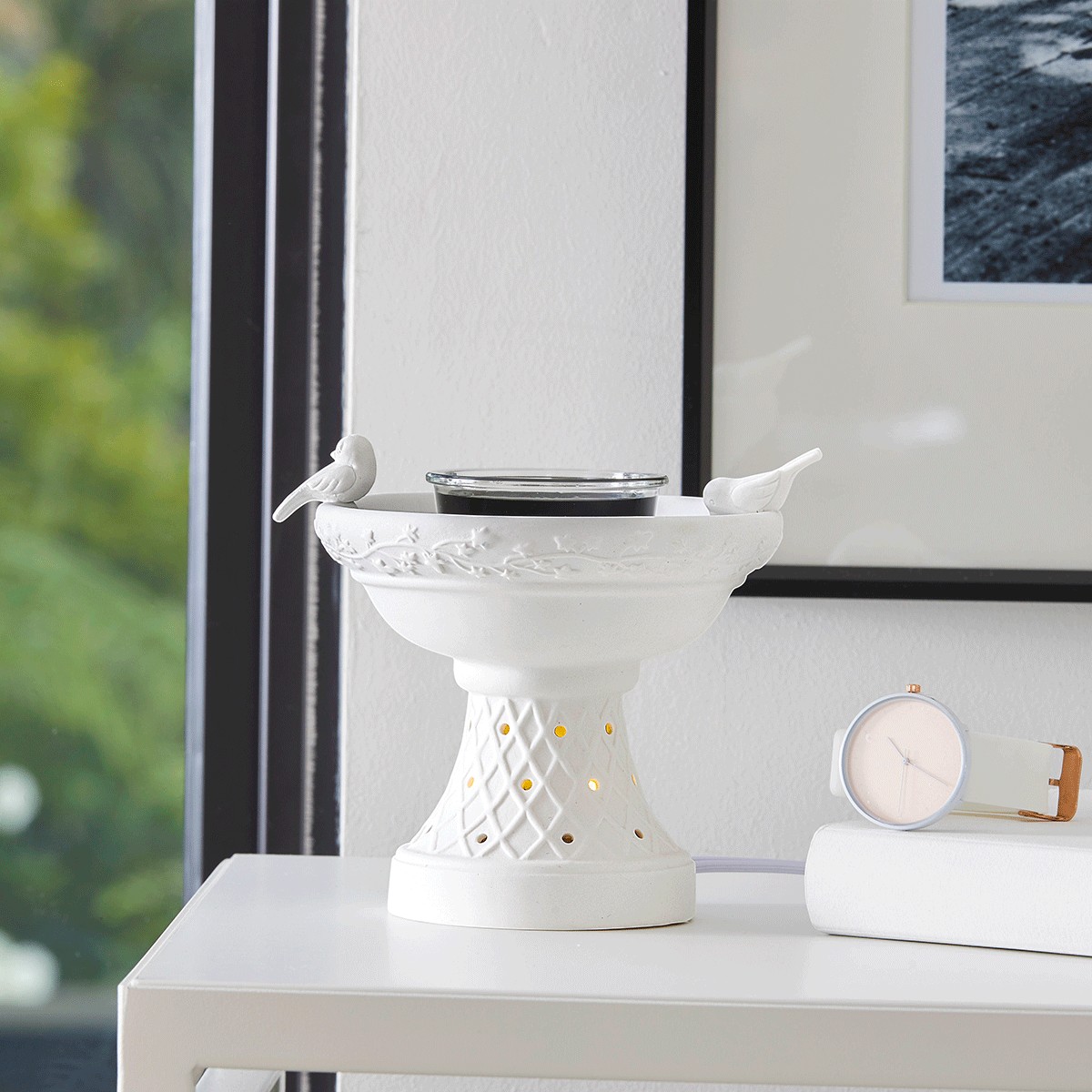 ScentGlow® Warmer - Birdbath - PartyLite US