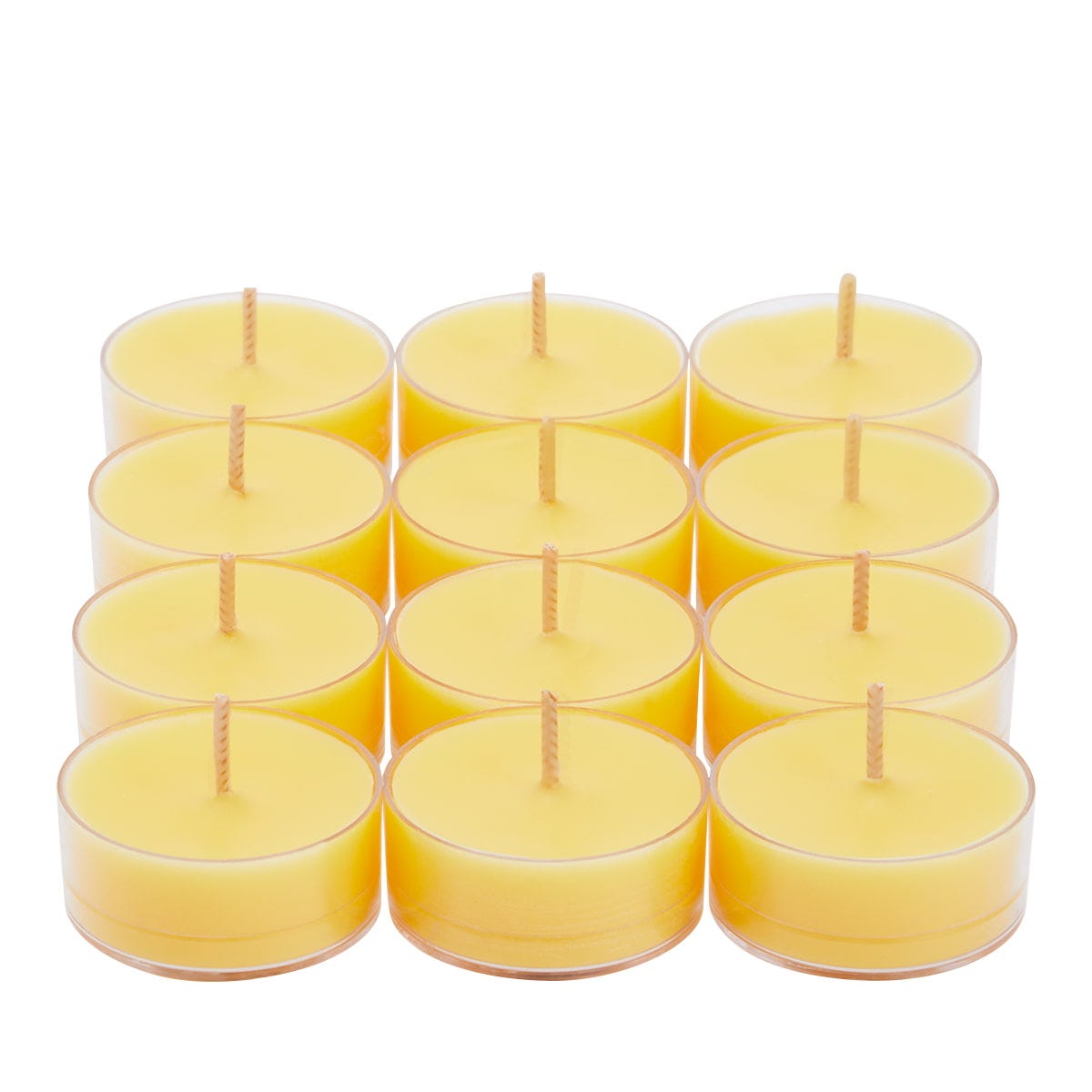 Handmade French Beeswax Tealight Candle Handmade French Beeswax Tealight Candle
