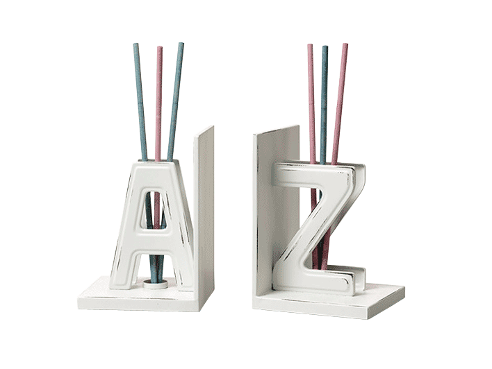SmartScents by PartyLite‚™ Holder - A to Z Bookends - PartyLite US