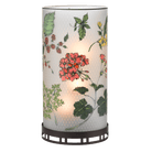 Fresh Garden Mix Hurricane with red and yellow colored flowers and green leaves.