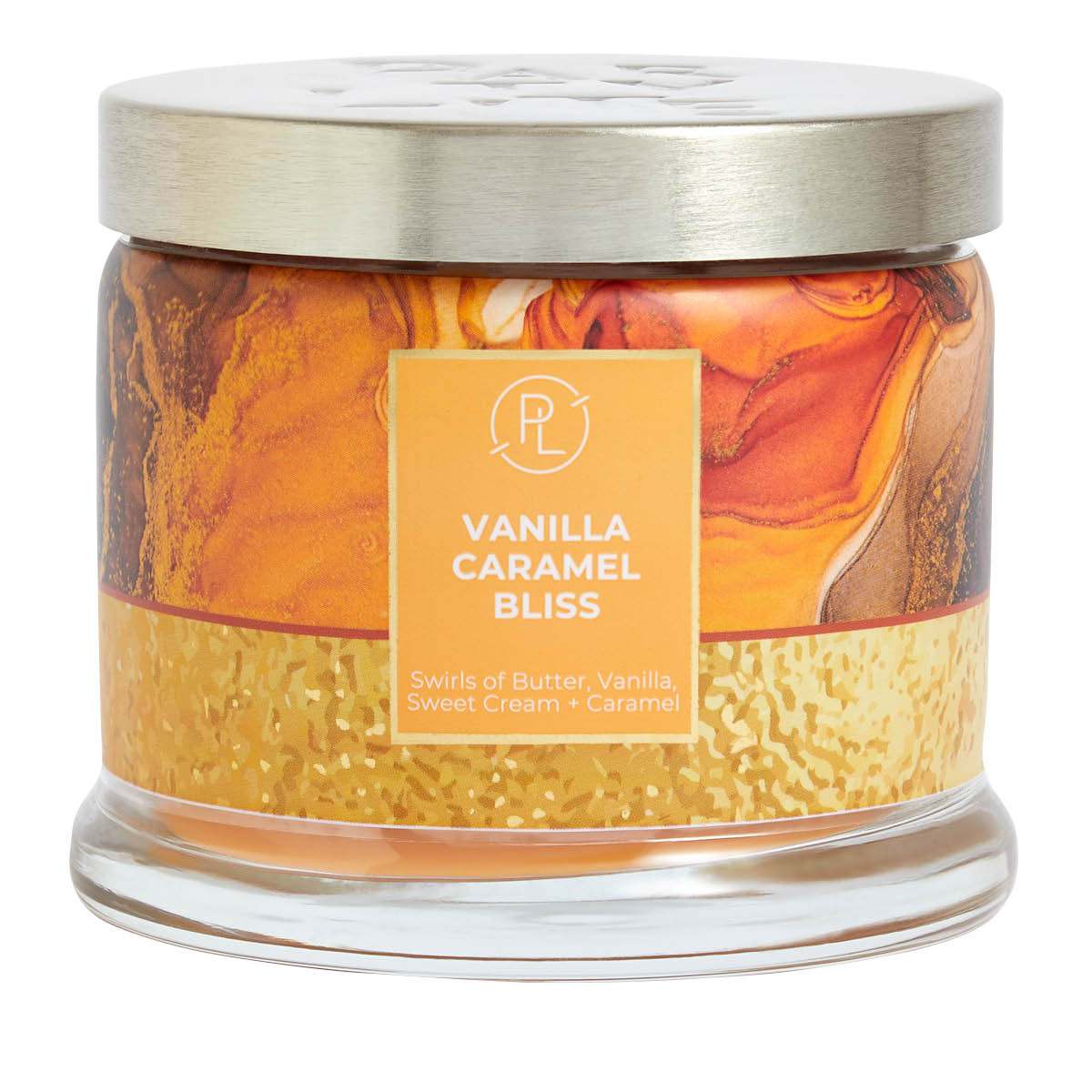 Vanilla Caramel Bliss 3-Wick Jar Candle - PartyLite US