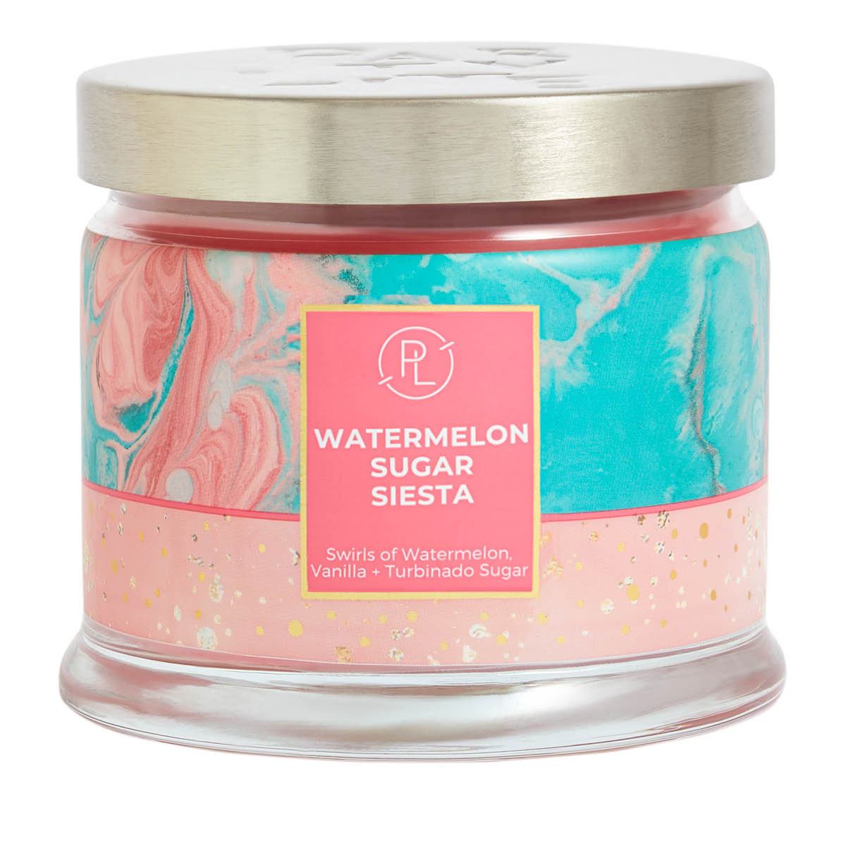 Watermelon Sugar Siesta 3-Wick Jar Candle - PartyLite US